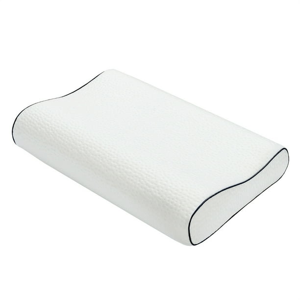 Almohada en espuma de memoria Costway Ortopédica Ergonómica soporte cervical 56 x 35,5 x 13 cm