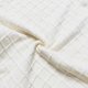 thumbnail image 2 of Cubrir,1 piezas Stretch Solid Diamond Lattice Dining Chair Cover Slipcover Removible Lavable Short D Meterk Blanco, 2 of 7