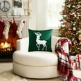 thumbnail image 6 of PRETXORVE Christmas Decorations, Christmas Ornaments, Christmas Embroidered Pillow Cover, 17.71X17.71 inches, for Christmas Decoration, Winter Holiday Decoration Pillow Cover, Suitable for Home Sofa, 6 of 6