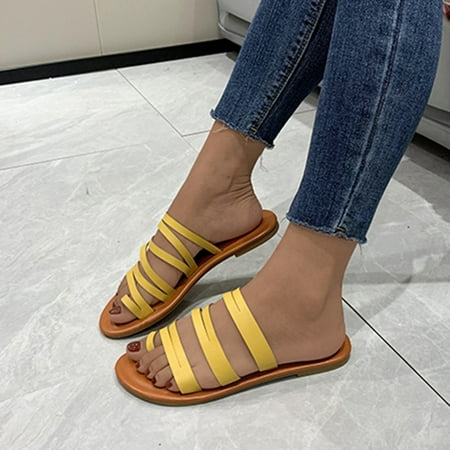 

Vedolay Platform Sandal Wedge Sandals for Women Casual Summer Square Open Toe Wedge Sandals White 8.5