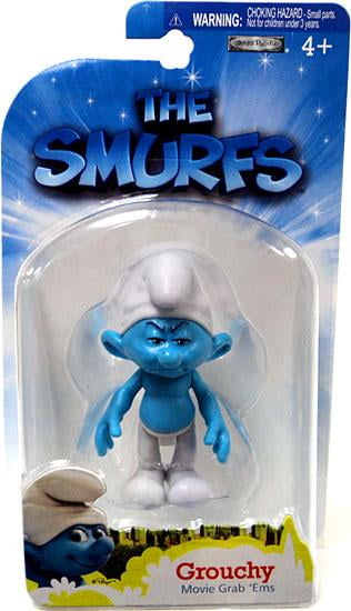 The Smurfs Grab Ems 2-Pack Wave #1 Grouchy & Vexy 100% Brand New 