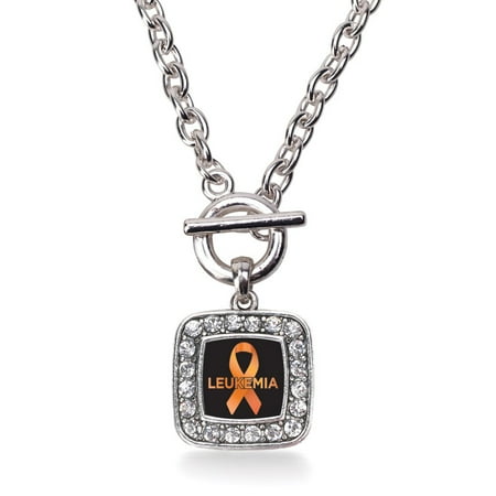 Leukemia Support Classic Charm Toggle Necklace
