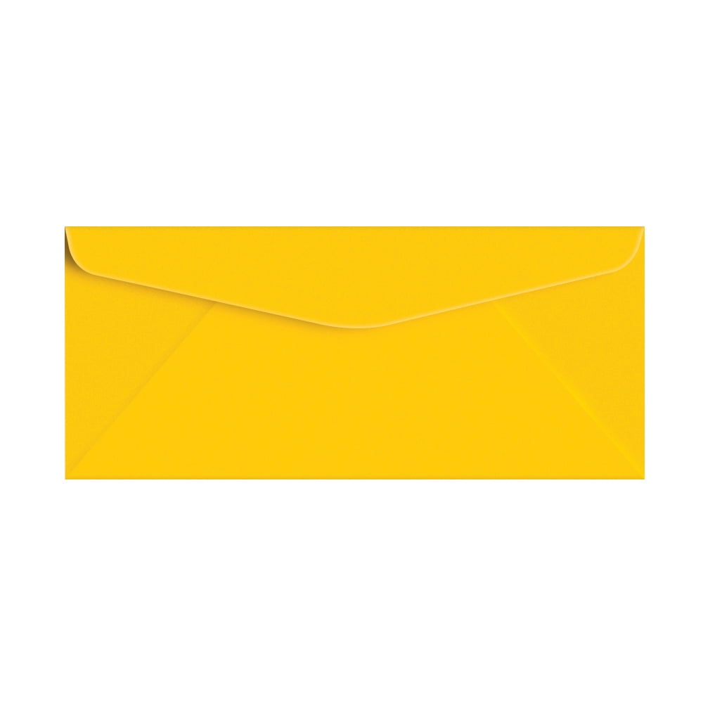 Gold Color 10 Envelopes Great for Mailing Letters, Business Memos