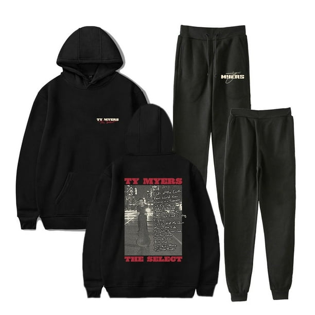Ty Myers The Select Album Merch Sudaderas con capucha Pantalones Jogger Cosplay Unisex Moda Streetwear Sudaderas