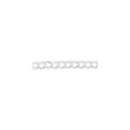 thumbnail image 6 of Auriga Fine Jewelry 925 Sterling Silver 7mm Double Link Charm Bracelet 7inch for Women, 6 of 6