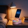 thumbnail image 4 of HaoXun Rotating Speaker Elevating Phone Stand - Power Bluetooth Speaker Mini Portable Ambient Light Multifunctional Desktop Bracket for Home Office Travel Parties Study, 4 of 6