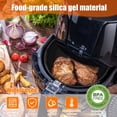 thumbnail image 2 of EIMELI Pot en Silicone pour Friteuse à Air Chaud avec Séparateur Panier en Silicone Multi-Usage pour Friteuse à Air avec Poignée Plateau en Silicone Pliable pour Friteuse à Air Poêle en Silicone Réutilisable Ronde pour Friteuse à Air, 2 of 9