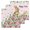 Pink, variant on Easter Kitchen Dish Towels for Drying Dishes Set of 3, Spring Watercolor Bunny Eggs Flower Leaf Wooden Grey Waffle Weave Microfiber Hand Tea Bathroom Towels Quick Dry & Absorbent Towel 12x12