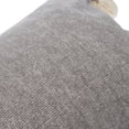 thumbnail image 5 of Main + Mesa Oversized Cotton Chenille Lumbar Pillow with Tassels, 5 of 7