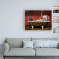 thumbnail image 3 of Trademark Fine Art 'Hog Heaven' Canvas Art by Lucia Hefferna, 3 of 3