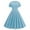 Sky Blue, variant on Womens Evening Cocktail Dresses 1950s Vintage Swing Dress Elegant Lace Patchwork Party Dresses Short Sleeve Crewneck Midi Dress Flowy A Line Beach Dresses