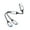 Silver, variant on CIYISON USB Splitter Cable USB2.0 A Male to Double USB Female Cord Charge &Transfer Data