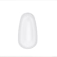 thumbnail image 6 of Vinnova Viana 67" x 31.5" Oval Acrylic Freestanding Soaking Bathtub in Matte White, 6 of 6