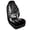 American Flag Deer Skull Print, variant on Uourmeti Front Car Seat Cover Anti-Scratch Seat Covers for Cars Polyester Quick Install, Suitable for Sedan Truck, Lightning Black Cat Print