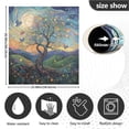 thumbnail image 6 of Dailycode Dishwasher Magnet Cover Magnetic Fridge Door Cover Home Kitchen Decor, Whimsical Tree with Flowers and Birds, 23"x 26", 6 of 6