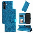 thumbnail image 3 of Funda tipo cartera GANGXUN para Samsung Galaxy S25 FE , diseño girasol, cuero PU, soporte, cierre magnético, tarjetero, 3 of 5