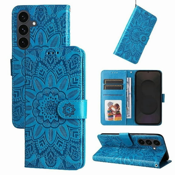 Case for Samsung Galaxy S25 Fe Protective Cover Flip Leather Card Slots