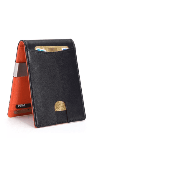 Cartera de cuero con Rfid bloqueo Malubero Malu708