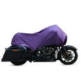 thumbnail image 1 of L Motocicleta Cubierta Liviana Mitad Cubierta Exterior Protector Púrpura, 1 of 7