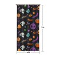 thumbnail image 5 of Halloween Skull Pumpkin Pattern Shower Curtain 36"x72" ,Bathroom Decorative Shower Curtains Set with 12 Hooks,Modern Waterproof Washable Shower Curtain, 5 of 6