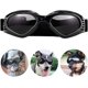 thumbnail image 1 of Gafas de sol para perros Correa ajustable para gafas de sol con protección UV resistente al agua para perros pequeños y medianos Negro, 1 of 5