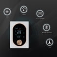 thumbnail image 3 of Mistaha Smart Heating Thermostat with High Precision Control, Large VA Display, Touch Buttons, 5+1+1 Weekly Programming, Easy Installation - White, WiFi Excluded, 3 of 7