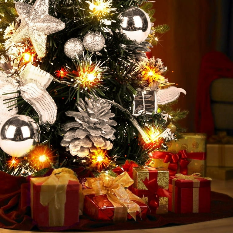 16 Pre-lit Artificial Tabletop Christmas Tree for Best Christmas