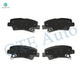 thumbnail image 5 of Set of 6 Rear 262mm Drilled Slotted Brake Disc Rotors-Ceramic Brake Pad Kit For 2014-2016 KIA Forte5, 5 of 6