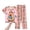 Pink&&100, variant on CONROSES Girls 2 Peice Pajamas Sets Cartoon Capybara Graphic Short Sleeve Pjs Tops Pants Loungewear Sets Cozy Nightwear Sleepwear