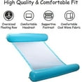 thumbnail image 5 of Inflatable Pool Mattress, Pool Hammock, 4-in-1 Floating Hammock, Inflatable Float Reclining Pool Water Hammock Multi Purpose Foldable Floating Portabl, 5 of 5