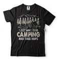 thumbnail image 2 of Camping Shirt I Just Want To Go Camping And Take Naps Shirt Funny Camping Camper Gifts Camper Shirt (XX-Large Military Green), 2 of 6