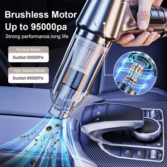 Car Vacuum Cleaner Powerful Cordless Car Vacuum Cleaner Strong Suction Handheld Cordless Car Vacuum Cleaner