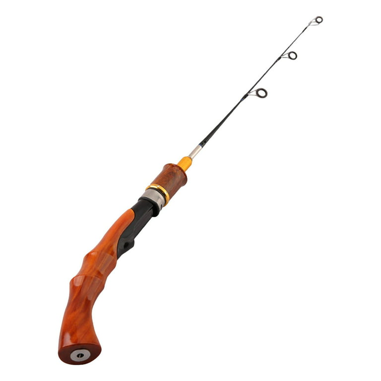 FOLOSAFENAR Winter Fishing Pole Set, Colorfast Bright Float 75cm Ice Fishing  Rod Portable for Sea Surf Fishing : : Sports & Outdoors