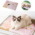 thumbnail image 1 of Pet Mat for Dogs Thick Breathable Summer Bed Pad with 700ml Water Capacity for Indoor Outdoor Use, 1 of 7