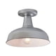 thumbnail image 1 of Lámpara de techo LámparaYa acabado plata 1 Luz E27 60W, 1 of 6