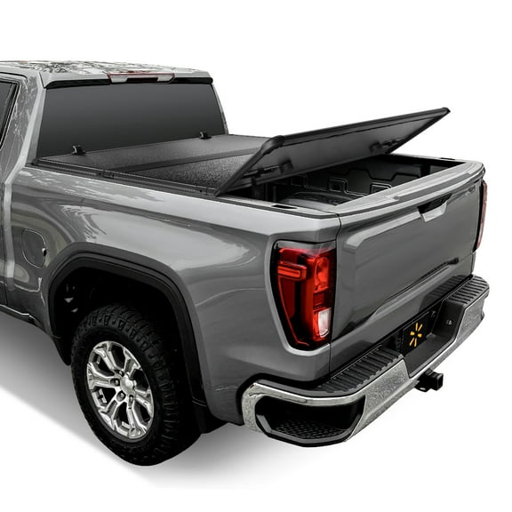 Auto Drive Hard Tri Fold Truck Bed Tonneau Cover Fits 20-24 Silverado Sierra 2500HD 3500HD 6'9" Bed