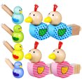thumbnail image 1 of Silbatos de Madera con Forma de Pájaro, Juguetes de Animales, Juguetes Educativos para Niños Pequeños, Juguetes Musicales, Regalos de Cumpleaños, 1 of 7