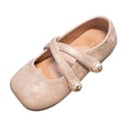 thumbnail image 2 of LvhaoGJOB Girls' Elegant Style Mary Jane Flats with Comfortable Fit and Flexible Flat Sole, 2 of 6