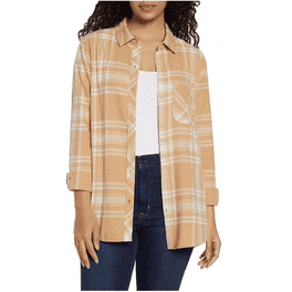 Brook Taverner Womens Mirabel Striped Oxford Stretch Shirt