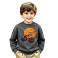 thumbnail image 2 of Gyexs Kids Halloween Sweatshirt Crewneck Pullover, Daily Wear Relaxed Fit, Family Halloween, 2 of 4