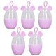 thumbnail image 2 of 5Pcs Makeup Sponge Holder Purple Cartoon Mouse Transparent Smoothing Beauty Sponge Case for Storage Travel, 2 of 5