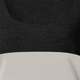 thumbnail image 5 of Moda Mujer O-cuello Camiseta de manga larga Verano Patchwork Blusa suelta Tops Fridja  hj652, 5 of 5