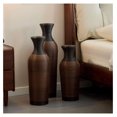 thumbnail image 4 of Set of 3 Tall Floor Vases, Decorative PVC Flower Vases for Living Room, Bedroom, Entryway, Modern Art Deco Ribbed Design, Home Decor Stand for Dried Branches and Pampas Grass, 4 of 9