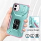thumbnail image 5 of Funda para GANGXUN iPhone 11 - Soporte metálico, Función magnética, Verde, 5 of 6