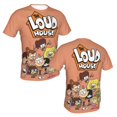 thumbnail image 5 of The Loud House Men'S Short-Sleeve T-Shirt Summer Casual Tee Top Breathable Crewneck T-Shirt Large, 5 of 7