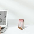 Vosarea 2025 Desk Calendar Clock Mini Wall Whiteboards Monthly Desktop