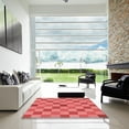 thumbnail image 7 of Ahgly Company Machine Washable Indoor Rectangle Transitional Red Area Rugs, 6' x 9', 7 of 7