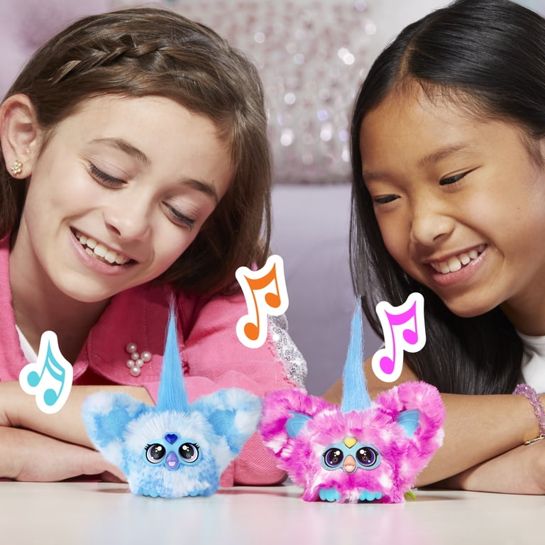 スノーフェアリー Furby Furblets Sno-Way Holiday Mini Electronic Plush Toy, 2 inches