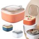 thumbnail image 5 of Caja de condimentos multifuncional con tapa y cucharas - Organizador de especias con cuatro, 5 of 8