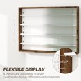 thumbnail image 4 of HOMCOM 5-Storey Wall Shelf Display Cabinet, Shot Glass Display Case, 4 of 10